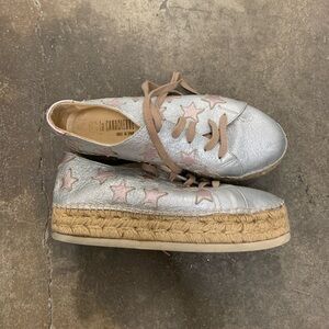 Là canadienne star platform espadrilles